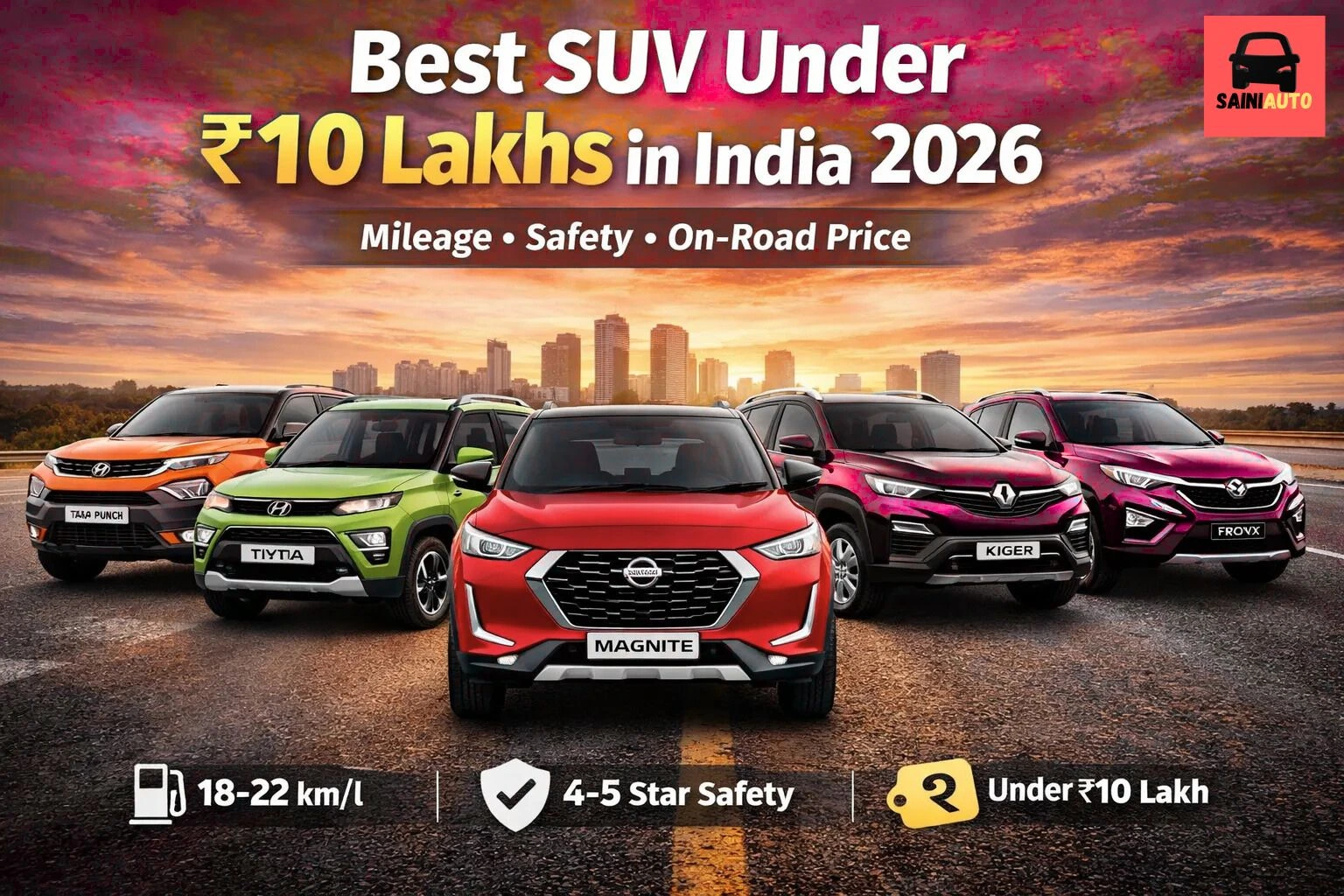 which is best suv under 10 lakh